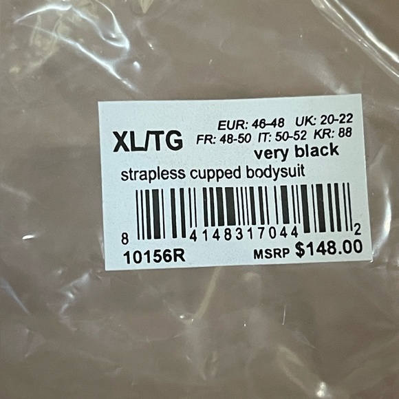 Spanx Mid-Thigh Strapless Bodysuit - Picture 7 of 13